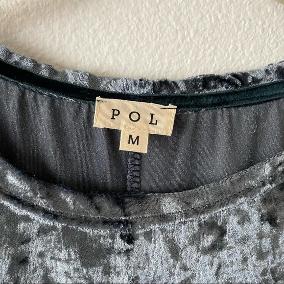 POL Crushed Velvet dress - Picture 3 of 4